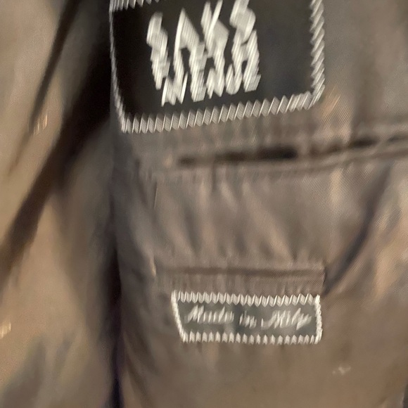 Valentino Italy Suit Jacket Virgin Wool Sz 42 - Picture 16 of 16